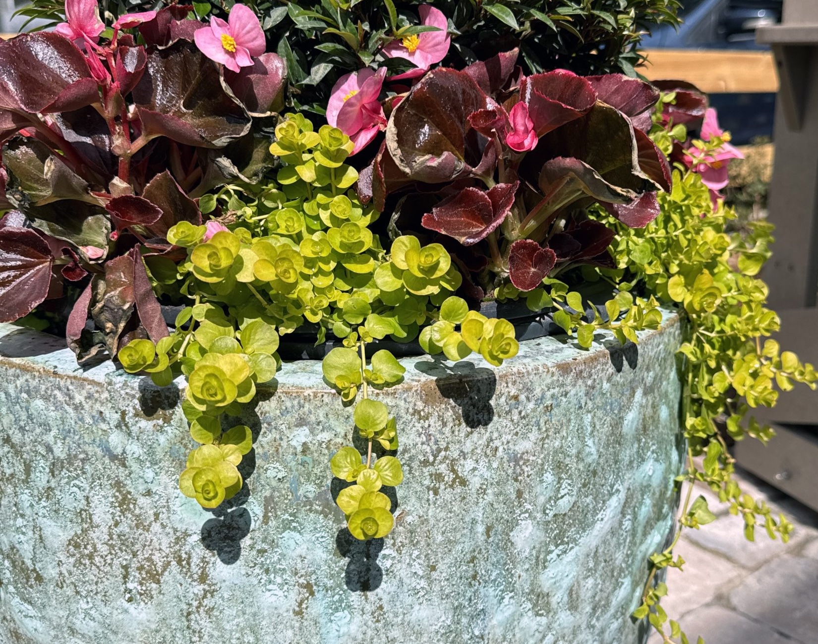 Baldwin Turf Shop - flower planter